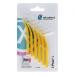 MIRADENT Interdental brush I-Prox L 0.5 mm yellow 6 pcs