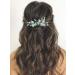 IYOU Green Bridal Hair Combs | Crystal Wedding & Prom Accessories for Women - Buy Online on GoSupps.com