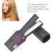 Rechargeable Mini Hair Straightener - Portable Flat Iron for All Hair Types Quick PTC Heating Anti-Scald Design Type C Interface - Compact & Stylish Gray - Buy Online on GoSupps.com
