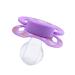 LittleForBig Bigshield Generation-II Adult Pacifier Set - Pink & Lavender Monster Design - Buy Online on GoSupps.com