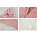 Haloumoning Girls Fuzzy Fleece Pullover Hoodie Sweatshirt - Casual Loose Outwear Coat with Pockets - 8-9 Years - Dark Pink - Buy Online on GoSupps.com
