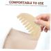 Fomiyes Jade Comb Set - 2pcs Scalp & Body Massage Tools | Handheld Massage Combs for Relaxation & Hair Care - Buy Online on GoSupps.com