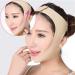 V-Shaped Double Chin Reducer & Face Slimming Strap 2pcs (Color L) - Breathable & Reusable Anti-Wrinkle Mask for Men and Women - Buy Online on GoSupps.com