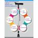 Canes Elderly Crutches - Cane Seniors Smart Crutches 5 Colors Lti-Function Retractable Walking Stick Adjustment Range 71.5Cm-89.5Cm - Buy Online on GoSupps.com