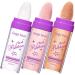 FOMIYES 3pcs Highlight Pat Powder Glitter Highlighter Face Powder Compact Body Glitter for Girl Flash Makeup