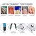 Nail Cuticle Pliers Ingrown Toe Nail Clippers Toenail Cuticle Scissors Pedicure Cutter Tool for Precision Trimming Remover Tool - Buy Online on GoSupps.com