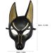 Magiclulu Anubis Mask - Egyptian Costume & Cosplay | Classic Venetian Men's Masquerade & Halloween Party Mask - Buy Online on GoSupps.com