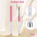 Nail Ombre Brush Set - Rhinestone Handle Gradient Nail Art Brushes for Gel Nails & Manicure Design - Buy Online on GoSupps.com