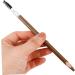 WOONEKY Wooden Brow Pencil Portable Brow Pencil Wood Brow Pencil Makeup Eyebrow Pencil Coffee 1 count (Pack of 1) Coffee - Buy Online on GoSupps.com