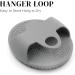 PLZ Silicone Body Scrubber - Gentle Exfoliating Shower Brush for Lathers Well - Grey - Buy Online on GoSupps.com