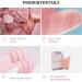 Bounabay Rosenquarz Gua Sha Massage Tool - 100% Natural Jade Stone Facial Care Pink Crystal Heart Shape for Facial Massage & Trigger Point Treatment - Buy Online on GoSupps.com