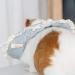 Dreamls Hamster Rabbit Protection Elizabethan Collar Circle Mini Collar Small Pet Recovery Collar for Guinea-Pigs Hedgehog (S Blue) S Blue - Buy Online on GoSupps.com