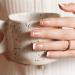 DANNI & TONI 28 Stickers Semi Cured Nail Wraps Soft Self-Adhesive Gel Nail Stickers Salon-Quality Gel Nail Polish Strips(Subtle Chic) French Manicure Stickers