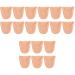 Beaupretty 9 Pairs Toe Protector Cup Condom Toe Separator Socks Forefoot Cushions Socks Silicone Heel Protector Toe Topper Socks Foot Protectors for Feet Insoles Half Pad Pointy Sebs Headgear As Shownx3pcs 10x9cmx3pcs