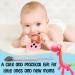 Baby Teething Toy Set - Pink Pacifier Clip, Giraffe & Bear Teethers - BPA Free Silicone Chew Toys for Infants - Freezer Safe - Buy Online on GoSupps.com