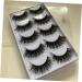 Beavorty 5 Pairs natural false lashes natural false eyelashes natural fake lashes cross eyelashes natural fake eyelashes dense eyelash natural eyelashes European and American 3d - Buy Online on GoSupps.com
