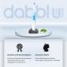 Dabblu Modern Toothbrush Holder for Oral B - Robust Concrete Anti-Slip Design Elegant Gray Bathroom Storage - Buy Online on GoSupps.com
