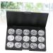 Didiseaon 3pcs 15 Empty Cosmetic Travel Cosmetic Case Eyeshadow Palette Empty Makeup Cosmetic Box Concealer - Buy Online on GoSupps.com
