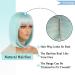eNilecor Mint Green Short Bob Wig ? 12 Straight Synthetic Hair with Bangs | Cosplay & Daily Use + Free Wig Cap - Buy Online on GoSupps.com