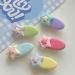amangul Small-fresh Hair Clip for Hot Girls Stero Star Shape Hair Barrettes Candy Color Ponytail Hair Barrettes for Teens Girls(Green Star) - Buy Online on GoSupps.com