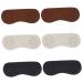 Beaupretty 3 Pairs Non-Slip Heel Stickers Shoe Pads for High Heels Heel Heels Leather Loose Heels Insert Feet Heel Insert Wear-Resistant Heel Pad Shoes Heel Pad Invisible Follow up Cowhide