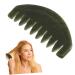 Magiclulu 3 pc portable jade comb jade massage device for the scalp care massage comb for the head head scratch wide tooth comb body gua ladies mixer hair natural jade