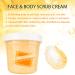 DISAAR BEAUTY Face Neck Body Skin Scrub Cream VC Nicotinamide Removes Dead Cells 300ml/10.58fl.oz - Buy Online on GoSupps.com