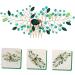 minkissy Bride Wedding Hair Accessories Bride Hair Comb Bridal Crystal Hair Comb Rhinestones Rhinestone Insert Comb Rhinestone Hair Comb Personality Hair Piece The Photo Headgear Zinc Alloy - Buy Online on GoSupps.com