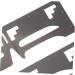 FOMIYES 8 Pcs Eyebrow Ruler Brow Stencil Eyebrow Makeup Tool Molds Brow Template Eyebrow Shape Makeup Tools - Buy Online on GoSupps.com