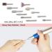 Professional Nail Drill - 25000 RPM Electric Machine with 11 Bits & Bands for Acrylic & Gel Nails - Buy Online on GoSupps.com