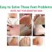 BOMPOW Olive Scented Foot Peel Socks - Soft Baby Feet in 3-7 Days - 2 Pairs - Buy Online on GoSupps.com