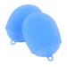 FOMIYES 2pcs Silicone Bath Brush Cleaning Scrubber Scalp Shampoo Bath Scrubber for Body Baby Shampoo Mitt Hair Shampoo Brush Baby Bath Sponge Cleaning Body Brushes Cleaning Brush Handheld 15X10cm