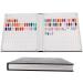 Lodokdre 216 Colors Nail Tips Display Book DIY Nail Arts Showing Tag Color Graphic Card Painting Display Board White - Buy Online on GoSupps.com