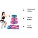 Islero Fitness EVO Resistance Band - Non Slip Premium Fabric Design - Purple - Ideal for Legs, Booty, Glutes, Hips - Yoga, Home Fitness - Single Band - Buy Online on GoSupps.com