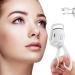 HEASE Heated Rechargeable Eyelash Curlers - Electric Safe Heated Eyelash Curler for Long Lasting Natural Eyelashes - Quick Pre-Heat