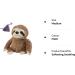 Warmies Intelex Microwavable Brown Sloth Heatable Soft Toy with Lavender Mini Bag - Buy Online on GoSupps.com