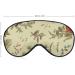 Birds and Branches Sleep Mask - Adjustable Eye Cover for Sleeping and Travel - Blocks Light for Men and Women - Buy Online on GoSupps.com