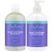 SheaMoisture Dry Scalp Shampoo and Conditioner Set with Aloe Butter & Vitamin B3 - Curly Hair Treatment Hydrating and Repairing 13 Oz Each