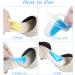 Soft Gel Arch Support Insoles for Flat Feet - Adhesive Cushions for Plantar Fasciitis Relief (2 Pairs) - Buy Online on GoSupps.com
