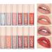  HADAVAKA Glitter Liquid Lipstick Set Long-Lasting Tinted Lip Balm Moisturizing Liquid Lipstick Clear Lip Gloss for Dry and Chapped Lips (807) - Buy Online on GoSupps.com