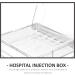 Light-proof Plastic Injection Case - Hospital Grade 2ml Injector Storage Box (2pcs) - Buy Online on GoSupps.com