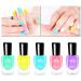 Abitzon 10 Bottle Nail Polish Set - Non-Toxic Eco-Friendly Easy Peel Off & Quick Dry Water Based Multicolor - Buy Online on GoSupps.com