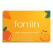 FOMIN - Antibacterial Paper Soap Sheets for Hand Washing - (Pack of 1) Orange Portable Travel Soap Sheets, Dissolvable Camping Mini Soap, Portable Soap Sheets Orange (Single Pack)