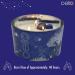 Celestial Large Scented Candle with Lazurite Gemstones - Blue Crystal Candle for Astrology Gift, Ideal for Men or Women - Buy Online on GoSupps.com