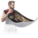 Arm Skeleton Rosary Beard Bib Apron Beard Hair Catcher for Men Shaving Fathers Day Anniversary Christmas Gifts for Dad Husband Beard Bib with 2 Suction Cups