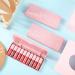10-Piece Classic Red Lip Stain Set | Vibrant Moisturizing Liquid Lip Gloss | Perfect Mother's Day Gift - Buy Online on GoSupps.com