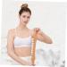 Gua Sha Massage Stick | Manual Leg Roll Muscle Roller | Wooden Acupuncture Tool for Body & Neck | Multi-Function Fitness Roller - Buy Online on GoSupps.com