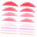 Angoily 8 Pairs Eyelash Silicone Gasket Eyelash Perming Cushion Eyelash Curler Lash Perming Curler Pad Eyelash Lift Rods Make up Kit Eyelash Holder Lash Lift Kit Patch Silica Gel Cosmetic