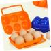 Hemoton 2pcs Outdoor Egg Carton Fridge Food Tray Outdoor Egg Container Egg Organizers Devil Travel Water Bag - Buy Online on GoSupps.com