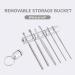 TOOKICHI 6-in-1 Ear Wax Removal Kit - Stainless Steel Ear Pick Tools with Keychain Box - Buy Online on GoSupps.com